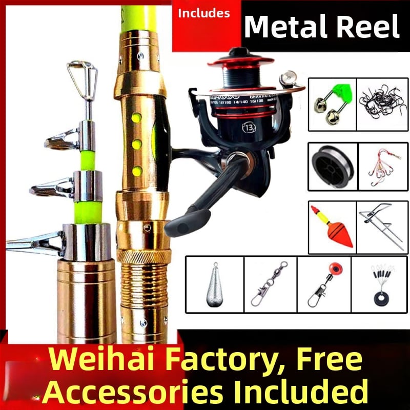 Anova tengeri horgászbot készlet – szénszálas, rendkívül kemény, hosszú dobás, teljes készlet