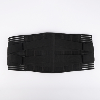Derék támasz öv, elasztikus dupla kompresszióval, légáteresztő hálós szerkezettel, poliészter rostból, súlyemeléshez és edzéshez