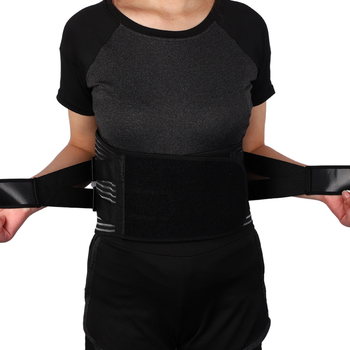 Derék támasz öv, elasztikus dupla kompresszióval, légáteresztő hálós szerkezettel, poliészter rostból, súlyemeléshez és edzéshez