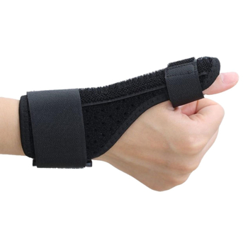 Csuklótámasz hüvelykujj-immobilizálóval és ínhüvely-védővel — anyag: szivacs; kosárlabdához; univerzális illeszkedés; egycsomagos csomag