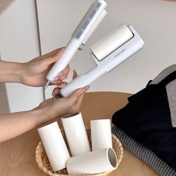 Ruhákhoz való lint roller, cserélhető papírral a szöszök eltávolítására, PP anyag, 2024-ben bevezetve, modern egyszerű stílus
