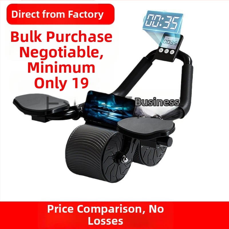 Top hasizom görgő könyök-támaszos kialakítással és automatikus visszapattanással – 1,5 kg, otthoni használatra edzőfelszerelés