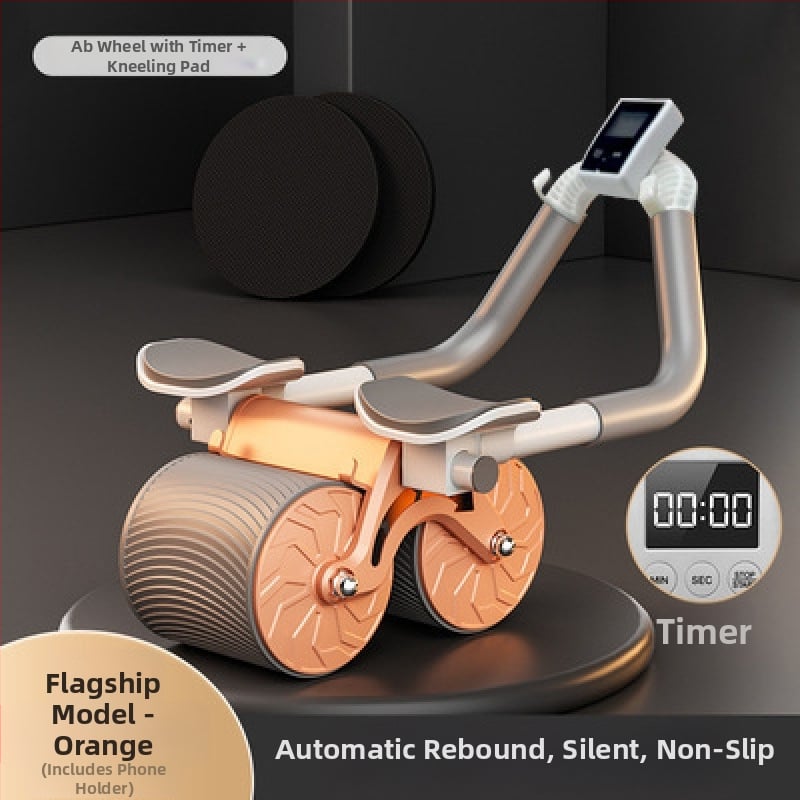 Top hasizom görgő könyök-támaszos kialakítással és automatikus visszapattanással – 1,5 kg, otthoni használatra edzőfelszerelés