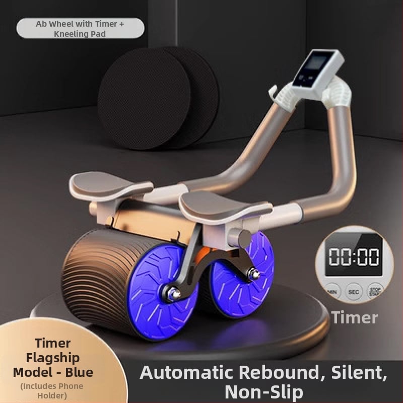 Top hasizom görgő könyök-támaszos kialakítással és automatikus visszapattanással – 1,5 kg, otthoni használatra edzőfelszerelés