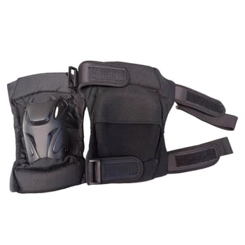 Térdvédők motorkerékpárhoz és kerékpárhoz – nejlon, univerzális illeszkedés, szélálló és ütésálló