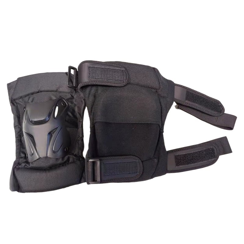 Térdvédők motorkerékpárhoz és kerékpárhoz – nejlon, univerzális illeszkedés, szélálló és ütésálló