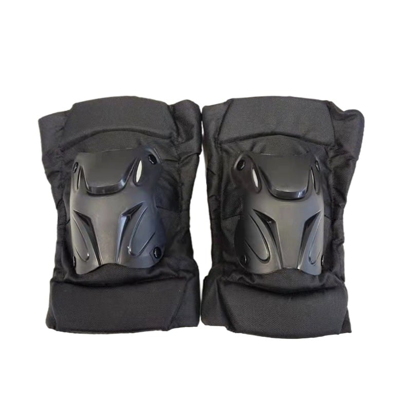 Térdvédők motorkerékpárhoz és kerékpárhoz – nejlon, univerzális illeszkedés, szélálló és ütésálló