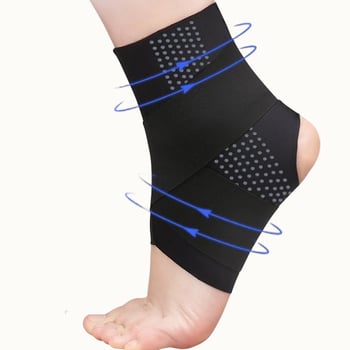 Sport bokasortézis légáteresztő elasztikus kompresszióval, spandex anyagú, felnőtteknek, kosárlabdához