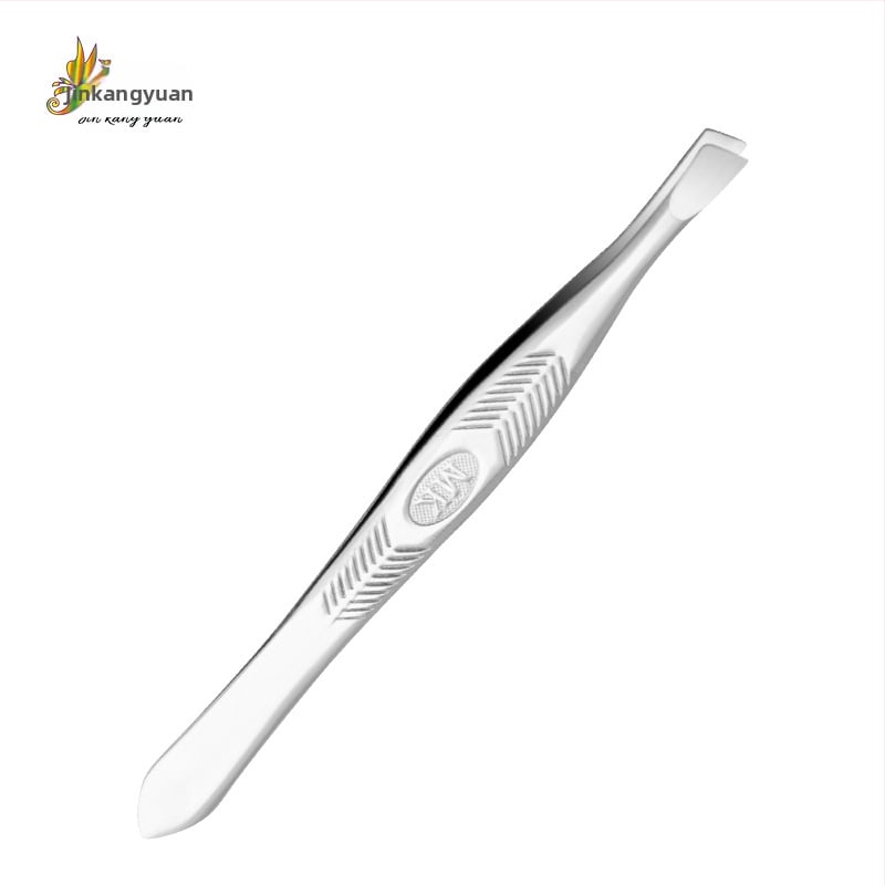 Rozsdamentes acél szemöldökcsipesz ferde hegye a szemöldök formázásához