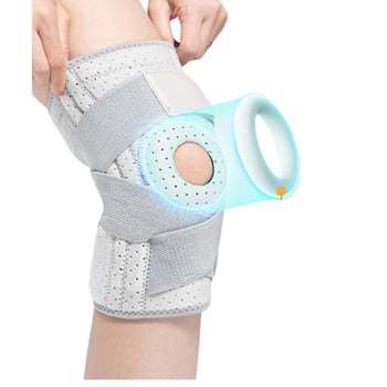 Térdvédők — univerzális használat, gumiból és poliészterből készült, patella védelem, alkalmas hegymászáshoz