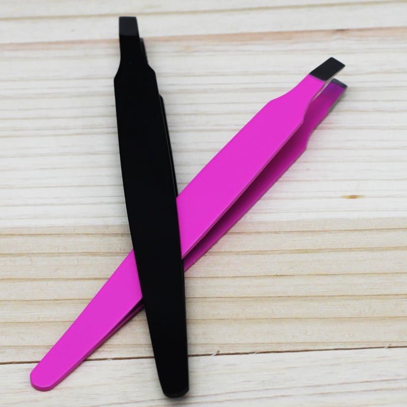 Szemöldökcsipesz – rozsdamentes acél, ferde és sík végek, Mary'an