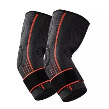 Hui Li könyökvédők – nylonból készült könyökvédő teniszezéshez, légáteresztő, nedvességelnyelő, kopásálló