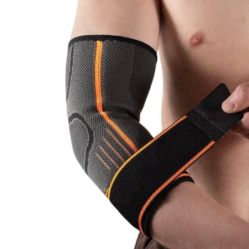 Hui Li könyökvédők – nylonból készült könyökvédő teniszezéshez, légáteresztő, nedvességelnyelő, kopásálló