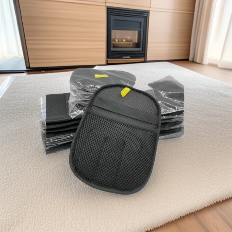 Anika Állatbarát tisztító kesztyű elektromos statikus kétirányú szőrszál-eltávolító kefével — velúr + szendvics háló, Eredet: Hebei