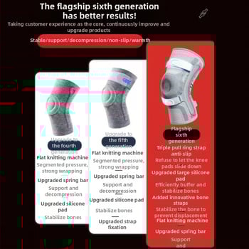 Térdvédők – patelláris szalag védelem, nylon, CN03 modell, universal használat, súly 200–250 g