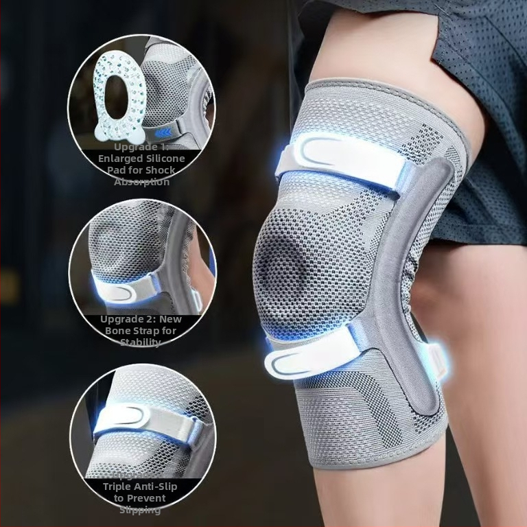 Térdvédők – patelláris szalag védelem, nylon, CN03 modell, universal használat, súly 200–250 g