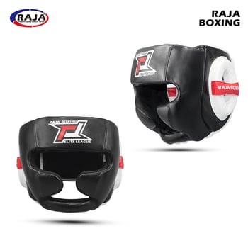 Raja felnőtt sanda boksz védőfelszerelés készlet — fejvédő, derékvédő, vádlivédő, térdvédő és boka védők, habanyagból, edzéshez és harcművészetekhez