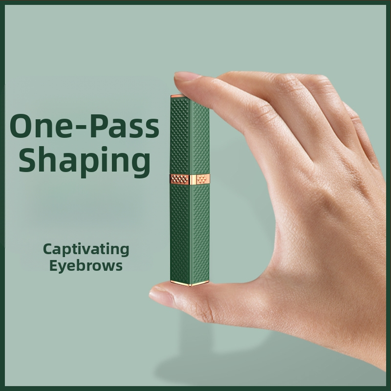 XIBODUN Elektrický zastrihávač obočia, ABS telo, USB napájaný, domáce použitie