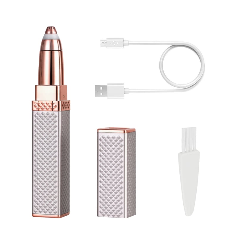 XIBODUN elektromos szemöldöknyíró, ABS test, USB tápegység, otthoni használatra