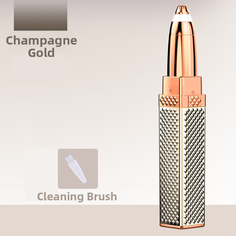 XIBODUN Elektrický zastrihávač obočia, ABS telo, USB napájaný, domáce použitie