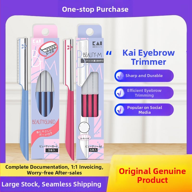 Shell seal szemöldök-nyíró – kezdőknek biztonságos, rozsdamentes acél