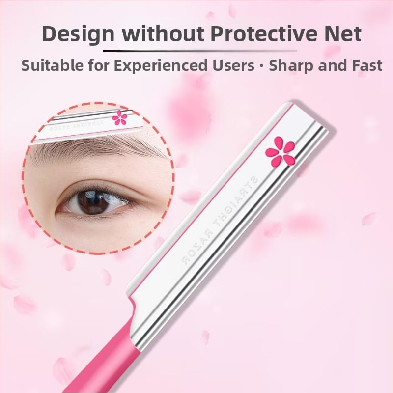 Shell seal szemöldök-nyíró – kezdőknek biztonságos, rozsdamentes acél