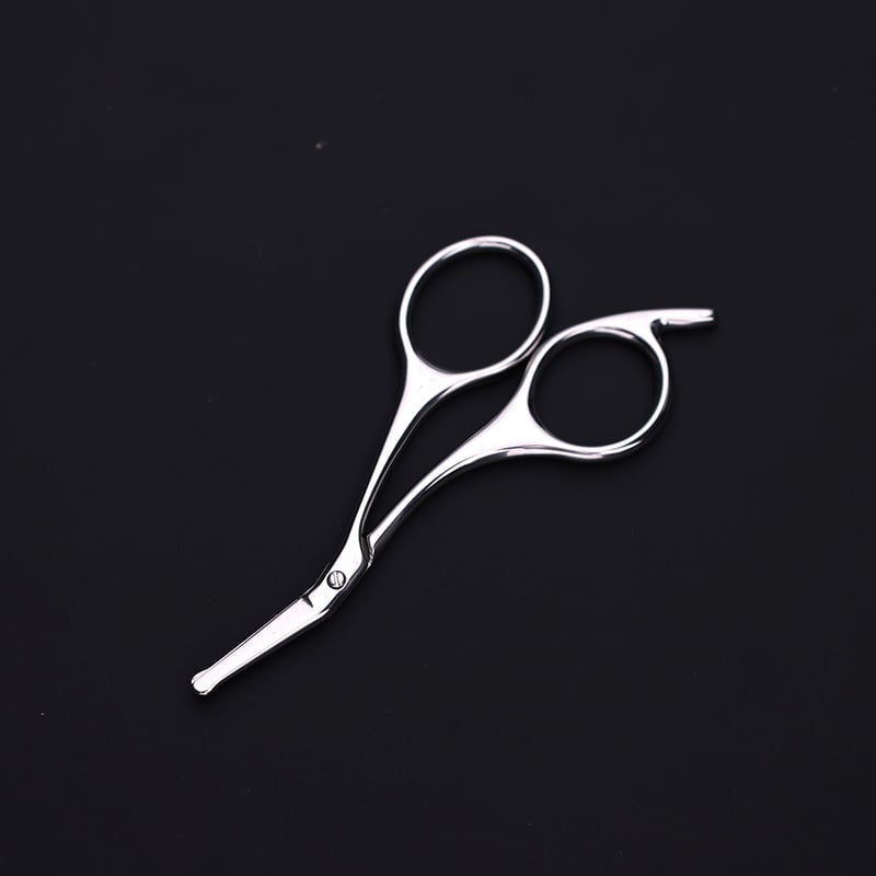 Orrszál-nyíró olló kerek fejű, rozsdamentes acélból, biztonságos kialakítás, márka Jinfengchuang, 21 g, Yangjiang eredetű