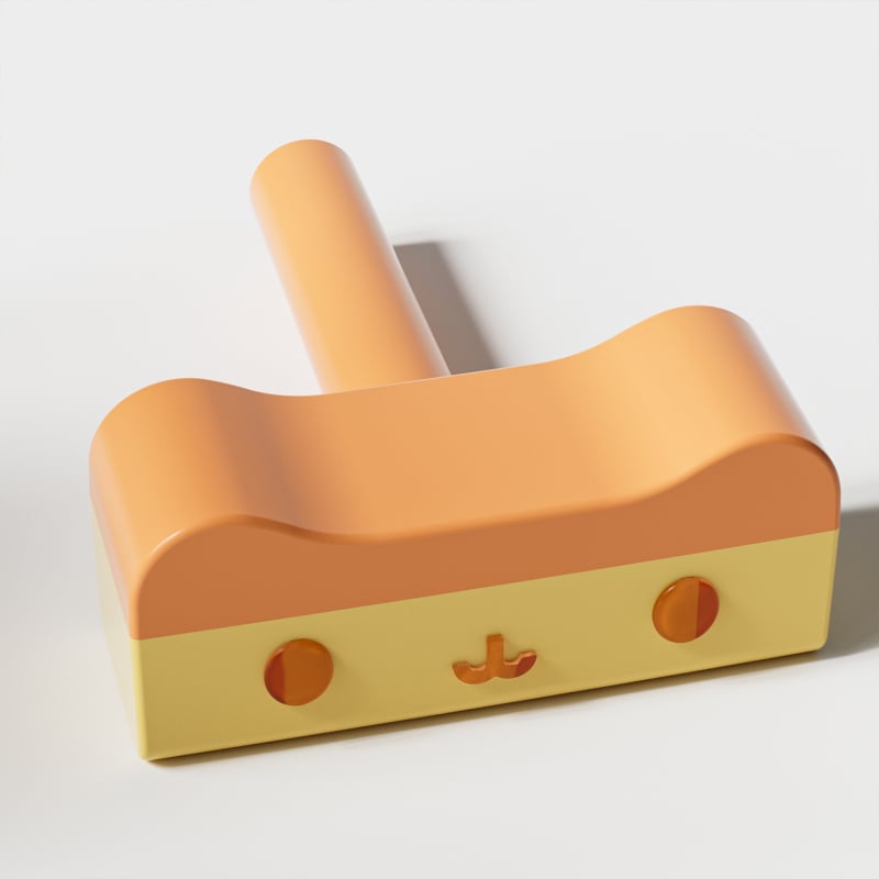 Állatszőr eltávolító görgő-kefe kanapéra (négyszögletes alak, PP anyagú, hosszú szőrű macskáknak)