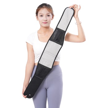 Felnőtteknek szóló deréköv poliészterből, deréktámasz, alkalmas futáshoz és futballhoz.