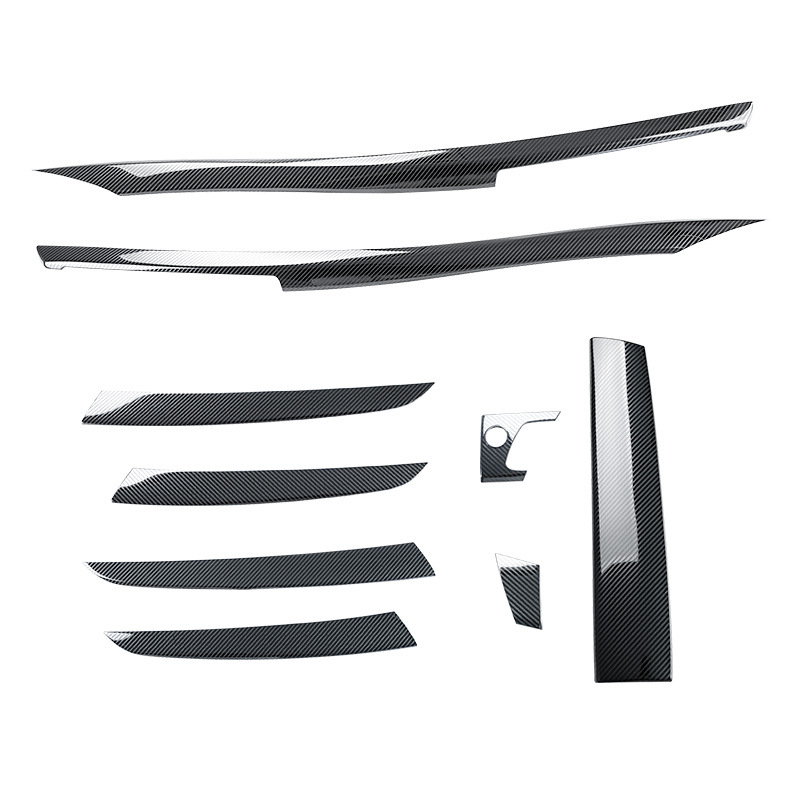 BMW X5/X6 (08-13) E70/E71 középkonzol dekoráció, rozsdamentes acél, modell 234234