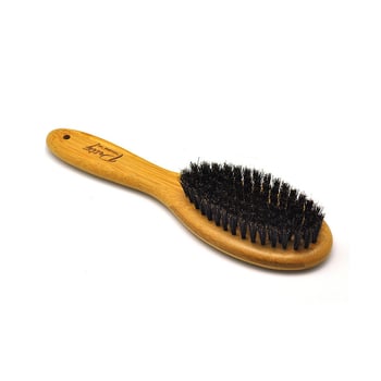 Petiybeauty Bambuszfa fogantyújú sörtés kefével acél tűvel hosszú szőrű kutyák és macskák számára