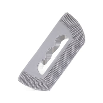 Állatok szőrének eltávolítására szolgáló hajkefe puha szilikonos fogazatú fésűvel – Hongfeng, ajándékba kész