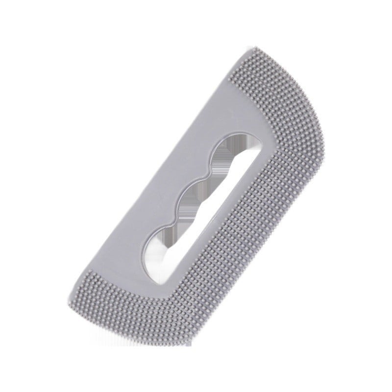 Állatok szőrének eltávolítására szolgáló hajkefe puha szilikonos fogazatú fésűvel – Hongfeng, ajándékba kész