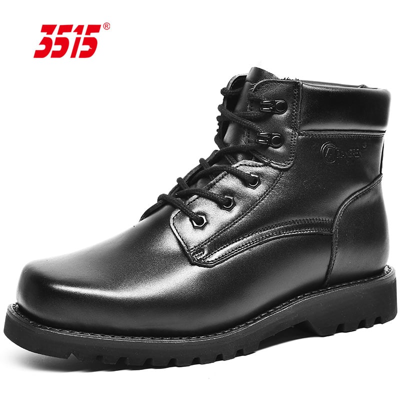 Martin csizmák - bőr felső rész, belső gyapjú, téli magas szárú bakancs, négyszögletes orr, gumírozott talp