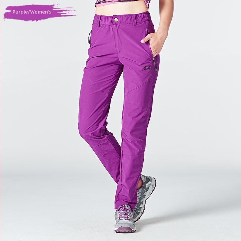 Kényelmes nadrág Gore-Tex anyagból, magas derekú, egyenes szárú, koreai stílus