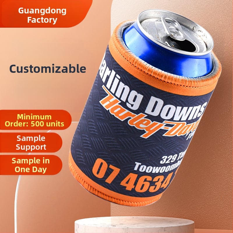 Testreszabható neoprénes védőhüvely sör- és kólás dobozokhoz — 5 mm vastagság, szublimációs és szitanyomás nyomtatás