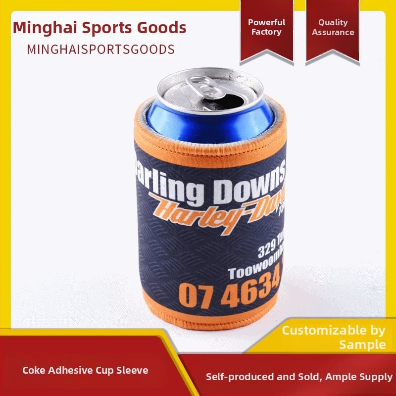 Testreszabható neoprénes védőhüvely sör- és kólás dobozokhoz — 5 mm vastagság, szublimációs és szitanyomás nyomtatás