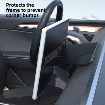 Tesla Model 3/Y központi kijelzővédő, TPU anyag, nr01 modell, Norong, testreszabható feldolgozás, nyomtatott logó