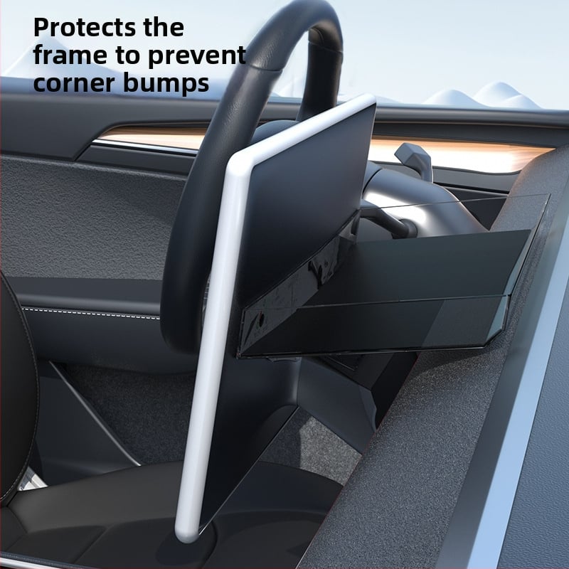 Tesla Model 3/Y központi kijelzővédő, TPU anyag, nr01 modell, Norong, testreszabható feldolgozás, nyomtatott logó