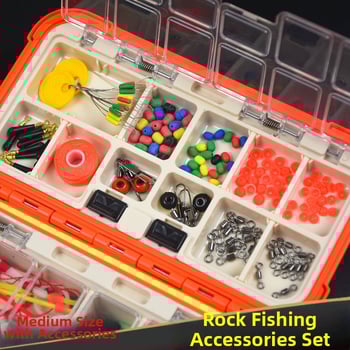 Vízálló szikla horgászati kiegészítő készlet tengeri horgászathoz és eszköztartó doboz - Márka: Nothing; Eredet: Kína