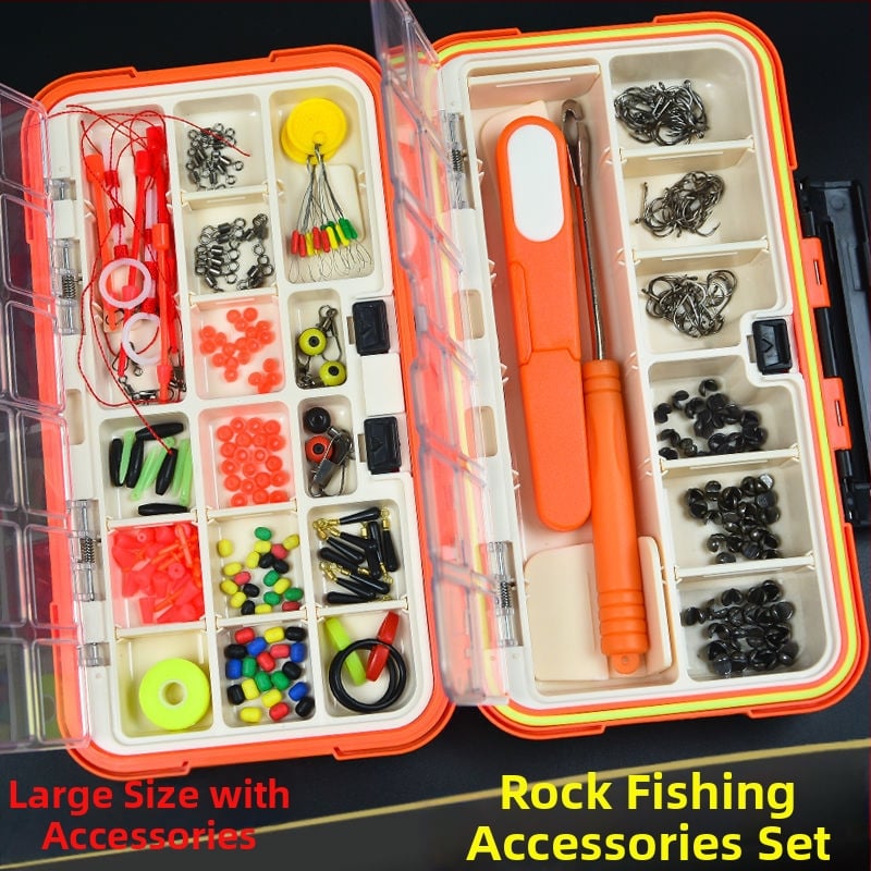Vízálló szikla horgászati kiegészítő készlet tengeri horgászathoz és eszköztartó doboz - Márka: Nothing; Eredet: Kína