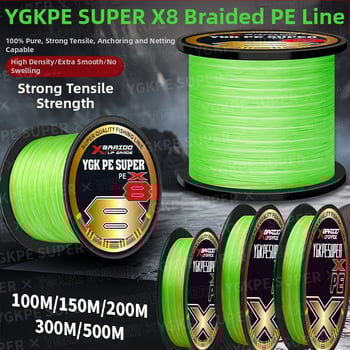 Pubee PE fő horgász zsinór, nagy szakítószilárdságú, dobozban 100 darab