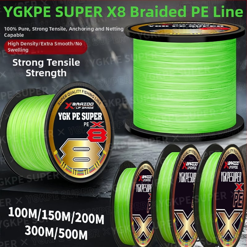 Pubee PE fő horgász zsinór, nagy szakítószilárdságú, dobozban 100 darab