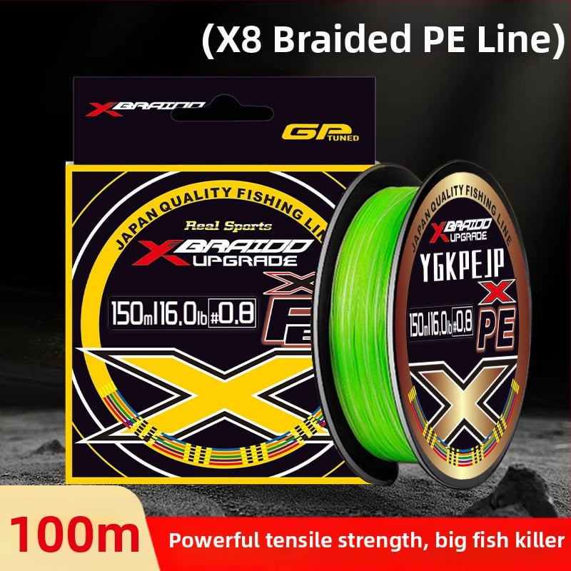 Pubee PE fő horgász zsinór, nagy szakítószilárdságú, dobozban 100 darab