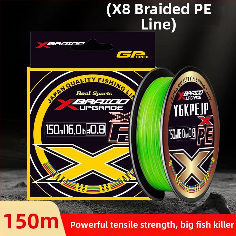 Pubee PE fő horgász zsinór, nagy szakítószilárdságú, dobozban 100 darab