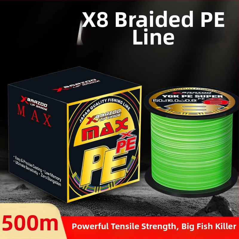 Pubee PE fő horgász zsinór, nagy szakítószilárdságú, dobozban 100 darab