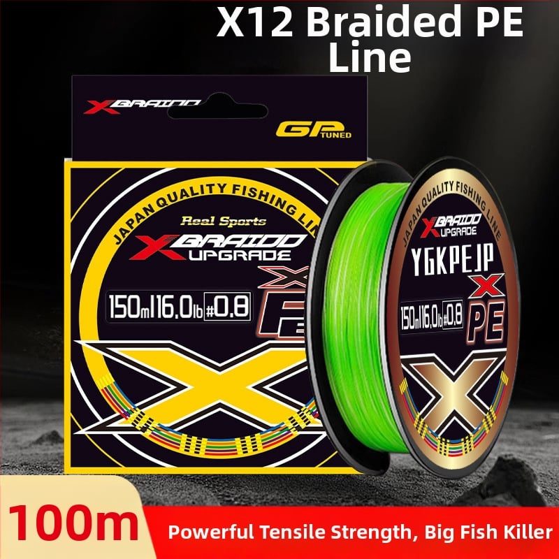 Pubee PE fő horgász zsinór, nagy szakítószilárdságú, dobozban 100 darab