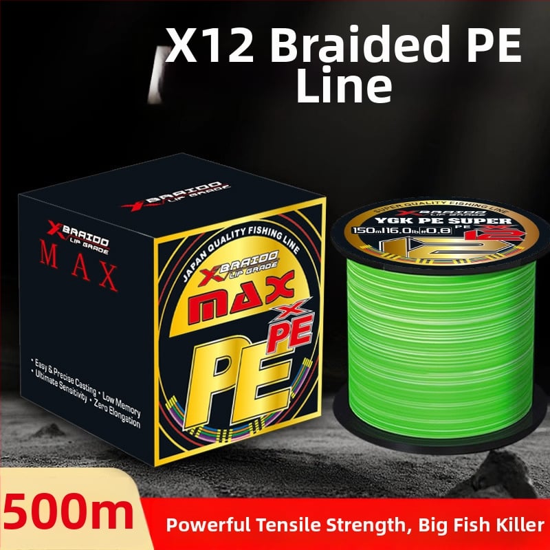 Pubee PE fő horgász zsinór, nagy szakítószilárdságú, dobozban 100 darab