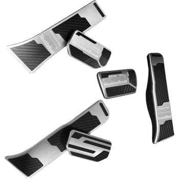 Alumíniumötvözetből készült anti-slip pedálvédők gyorsító- és fékpedálokhoz, Leapmotor C10/C11-hez, belső módosítási alkatrészek