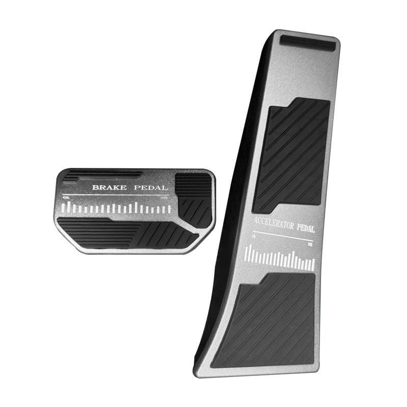 Alumíniumötvözetből készült anti-slip pedálvédők gyorsító- és fékpedálokhoz, Leapmotor C10/C11-hez, belső módosítási alkatrészek